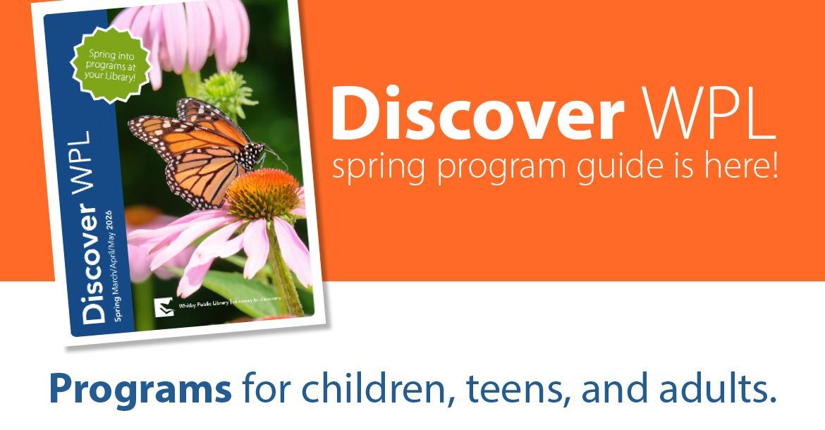 Butterfly on front cover of program guide