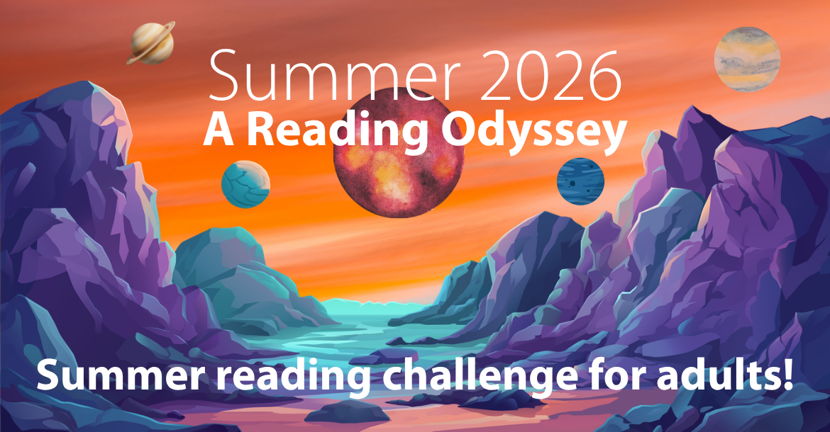 Planets and volcanos promoting reading challenge